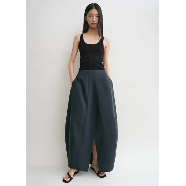 Toteme Parachute skirt in Nightfall, view 2