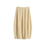 Toteme Parachute skirt in Stone