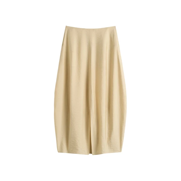 Toteme Parachute skirt in Stone