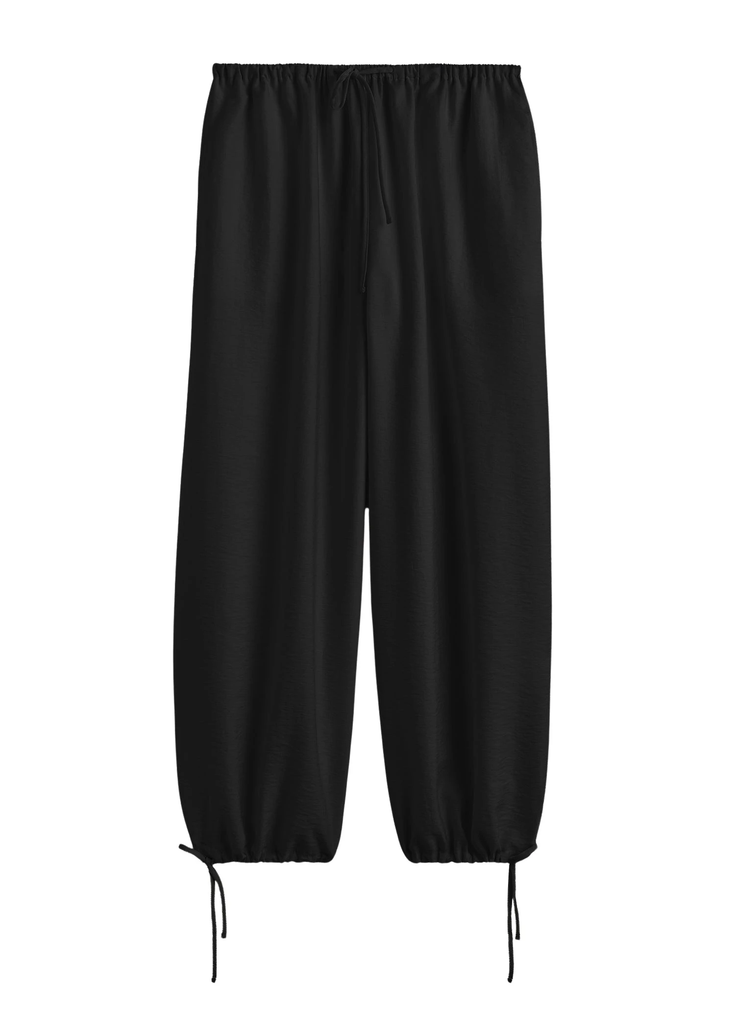 Toteme Parachute trousers in Black