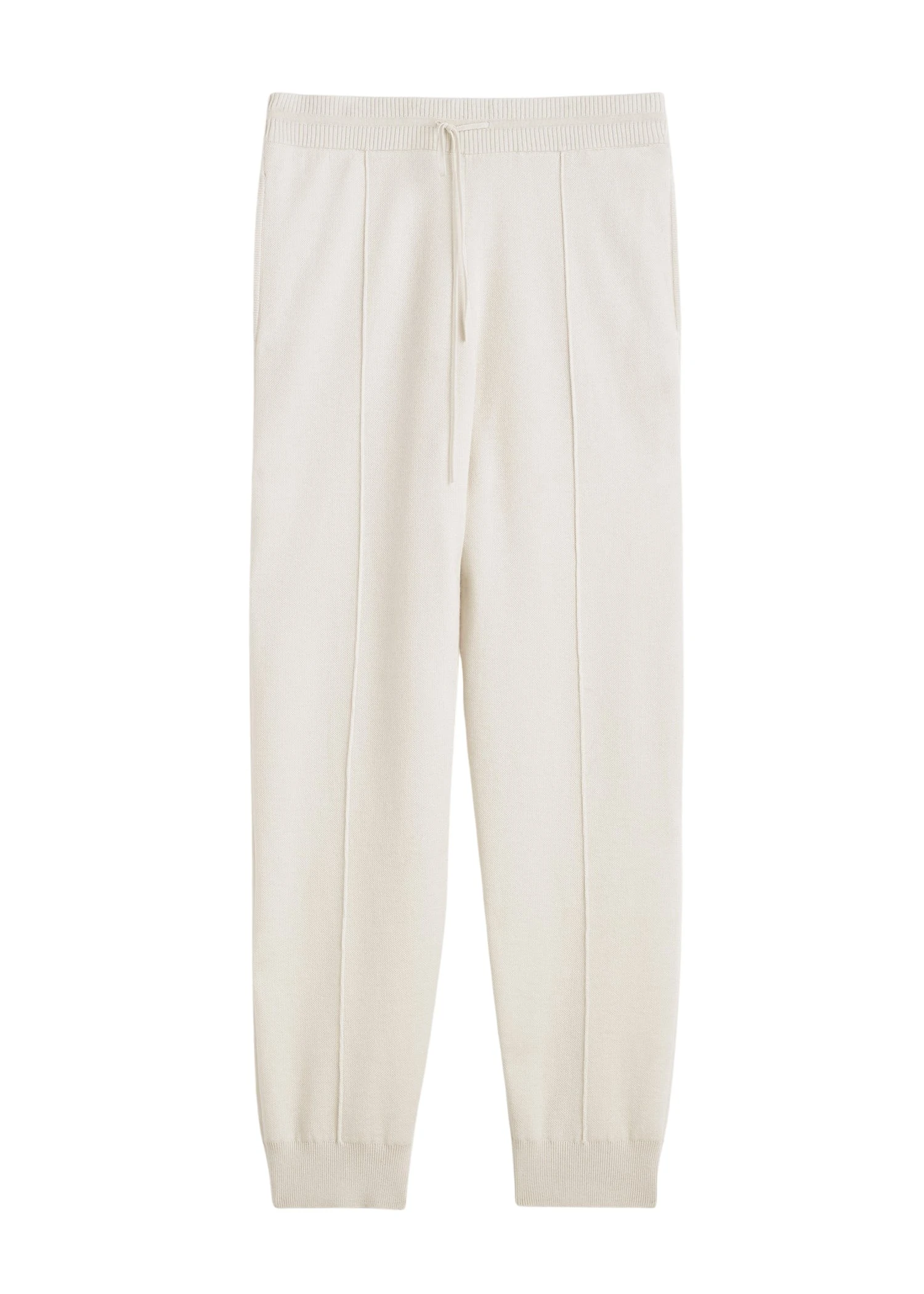 Toteme-Pintucked-sweatpants-in-Ecru15450_nobg Toteme Pintucked sweatpants in Ecru