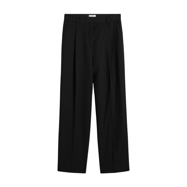 Totême Pleat trousers in Black - Pants - Scandinavian Minimalist Luxury at Luxury Shoes 