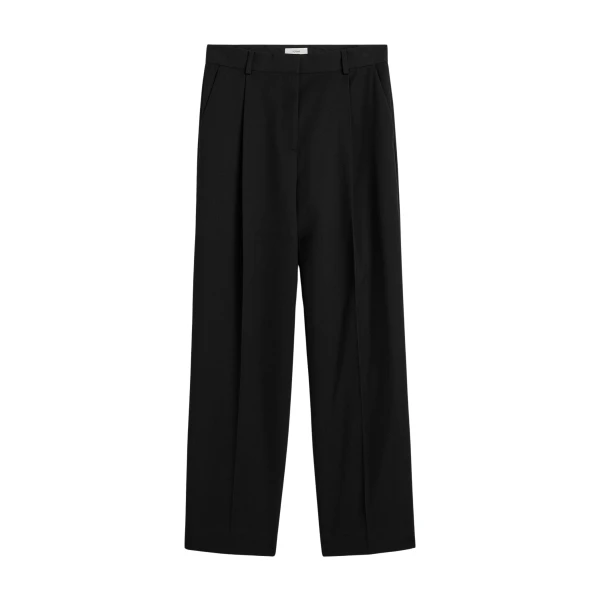 Toteme Pleat trousers in Black