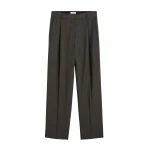 Toteme Pleat trousers in Pepper