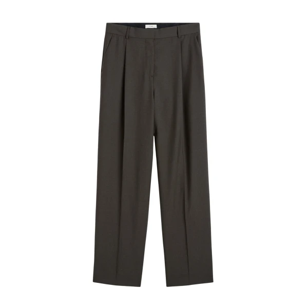 Toteme Pleat trousers in Pepper