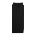 Toteme Pocket suit skirt in Black