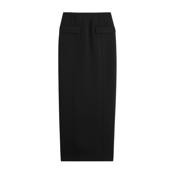 Toteme Pocket suit skirt in Black