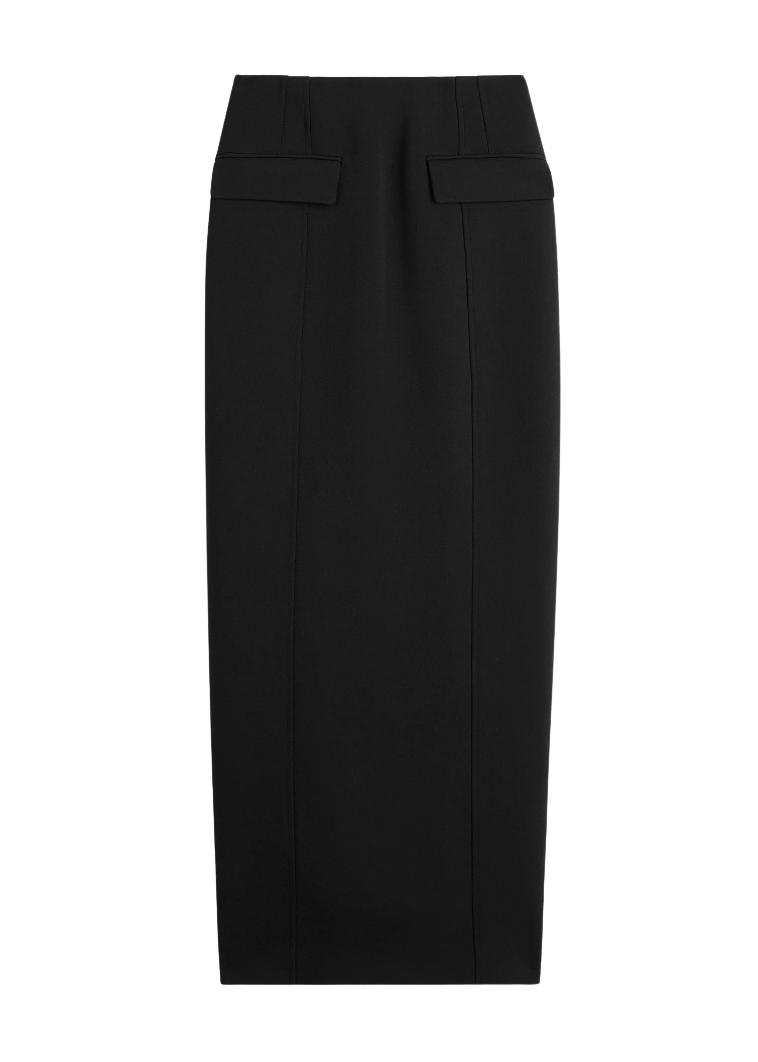 Toteme Pocket suit skirt in Black