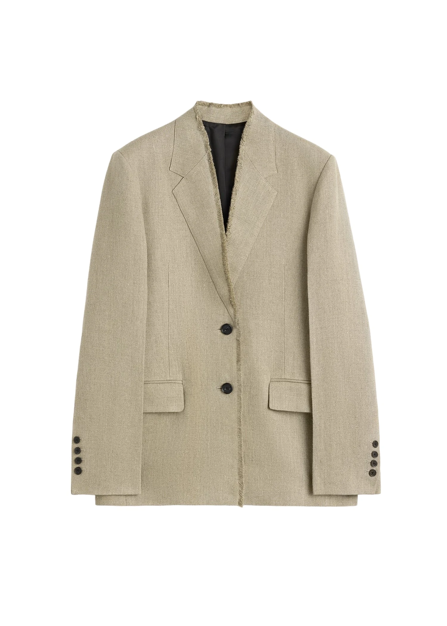 Toteme-Raw-lapel-jacket-in-Beige13746_nobg Toteme Raw lapel jacket in Beige