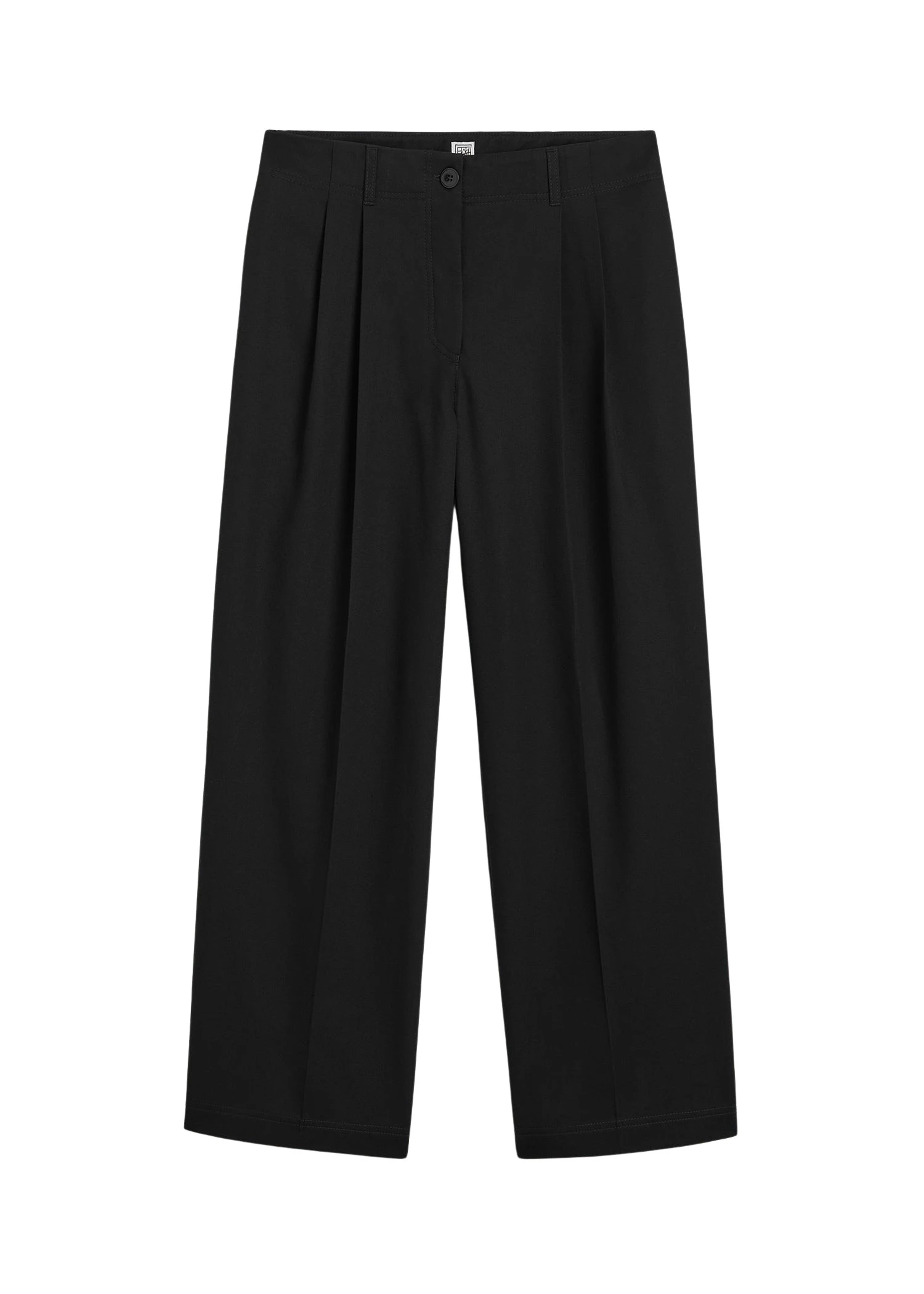 Toteme Relaxed chino trousers in Black