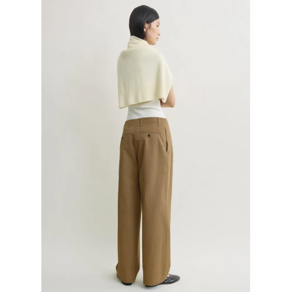 Toteme Relaxed chino trousers in Hazel, view 4