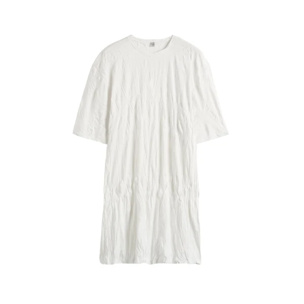Toteme Relaxed tee dress in Off-white