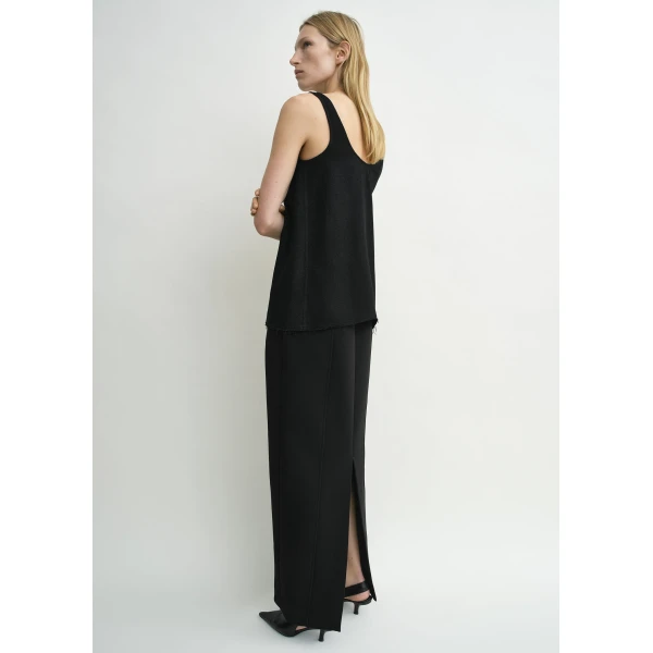 Toteme Sablé tank in Black Top, view 4