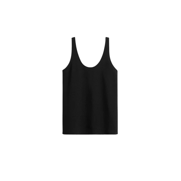 Toteme Sablé tank in Black Top