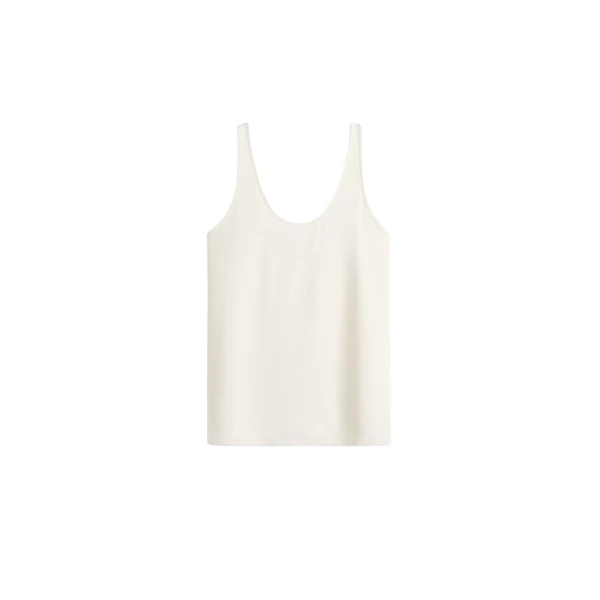 Toteme Sablé tank in Macadamia Top