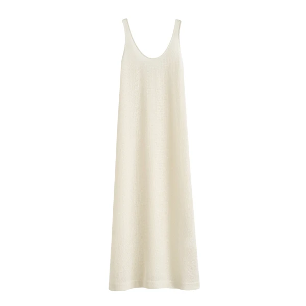 Toteme Scoop cover-up in Macadamia Dress