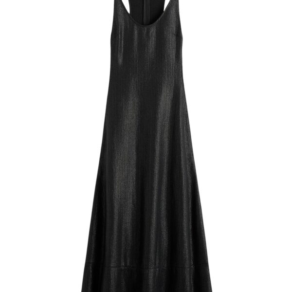 Toteme Sculpted cotton dress in Black