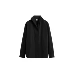Toteme Sharp poplin shirt in Black