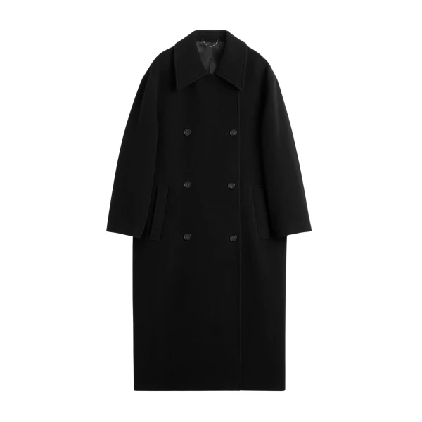 Toteme Shield coat in Black