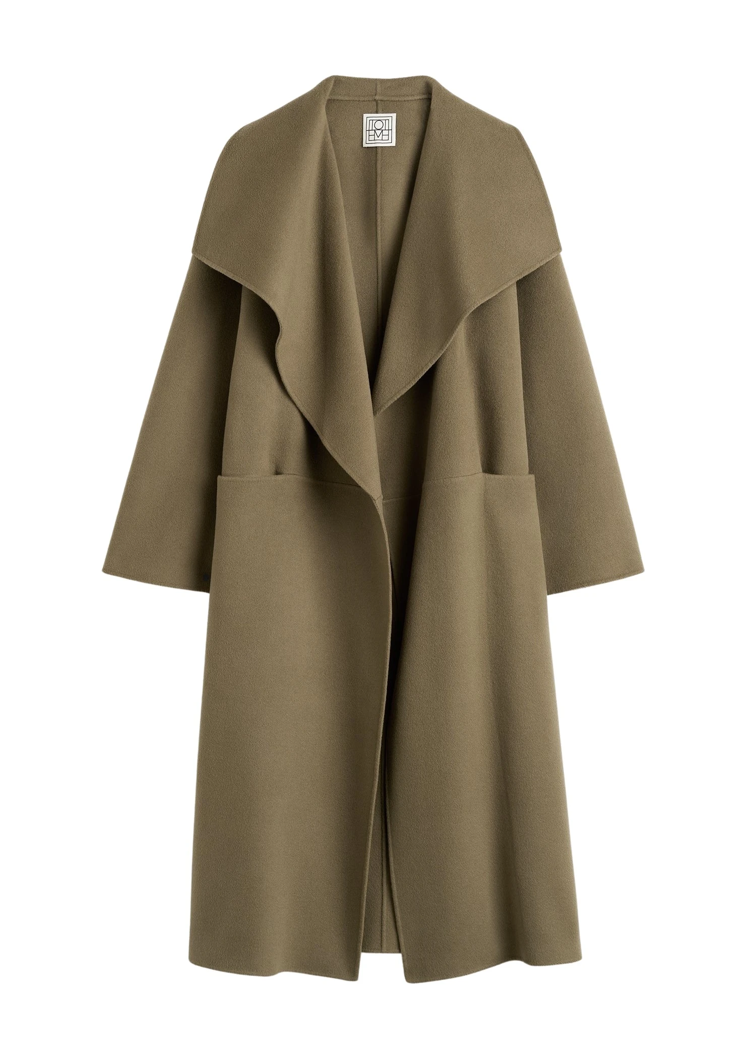 Signature doublé coat in Hazel