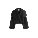 Toteme Signature doublé jacket in Black