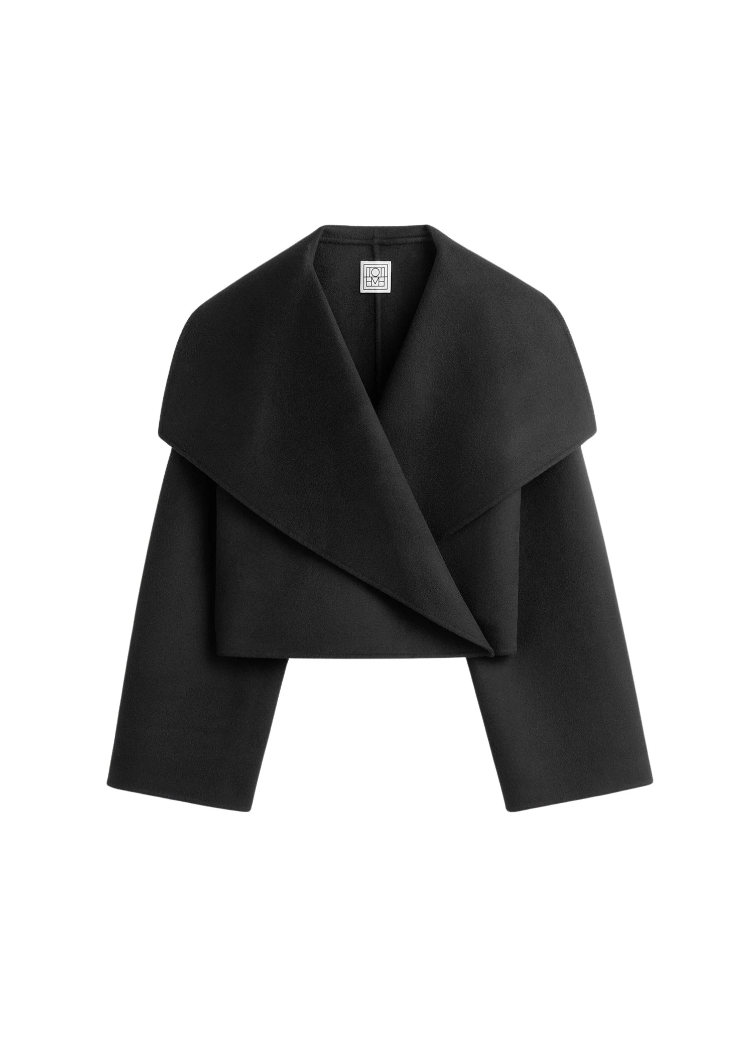Toteme Signature doublé jacket in Black