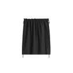 Toteme Silk pj skirt in Black
