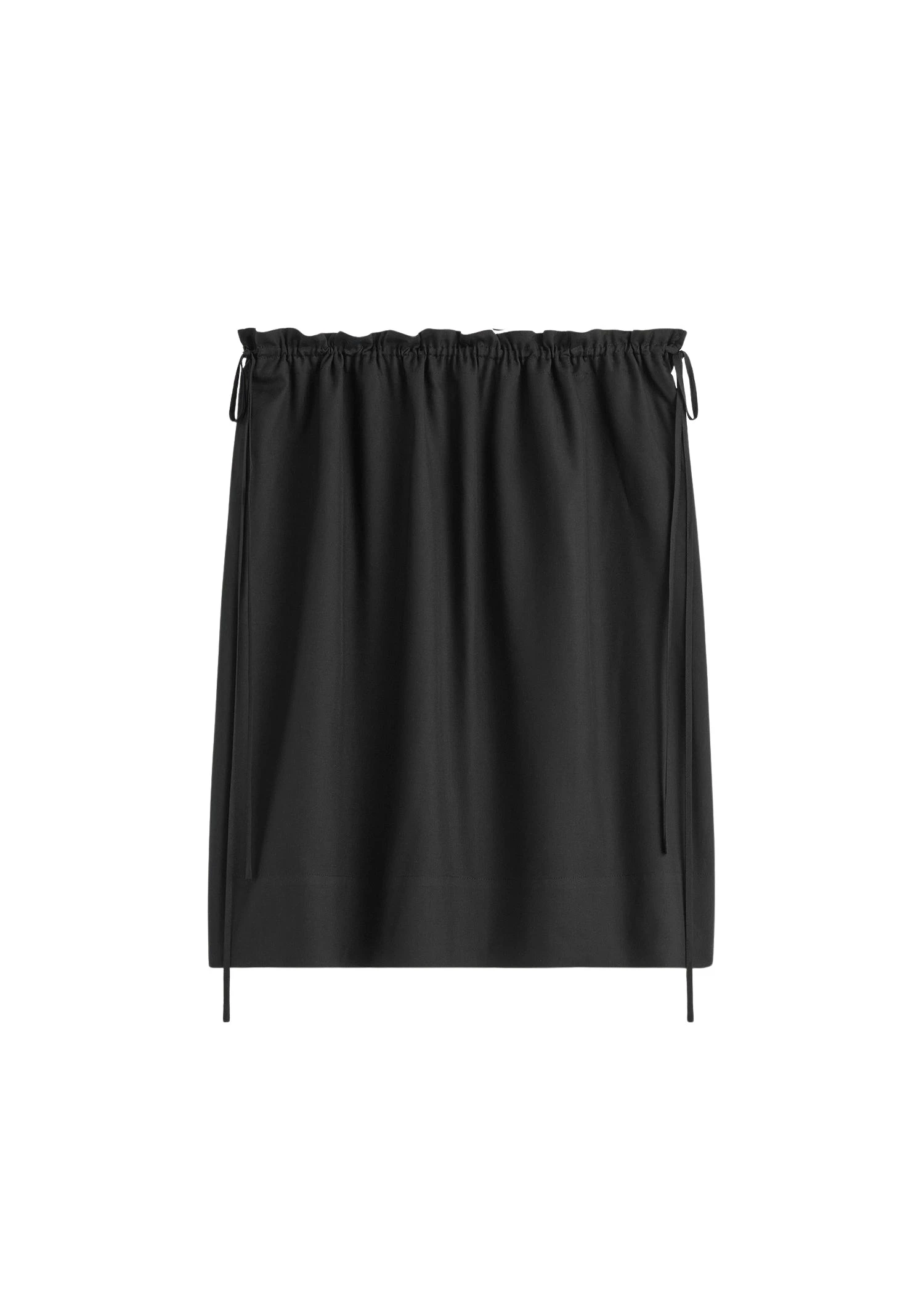Toteme Silk pj skirt in Black