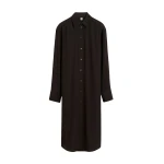 Toteme Silk shirtdress in Brown Dress