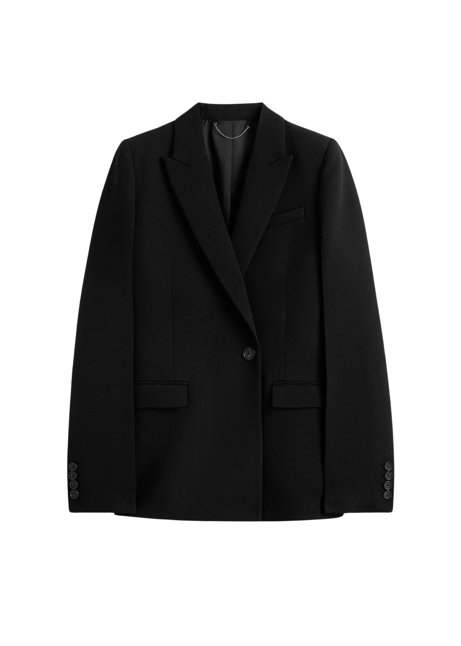 Toteme Slim tailored blazer in Black