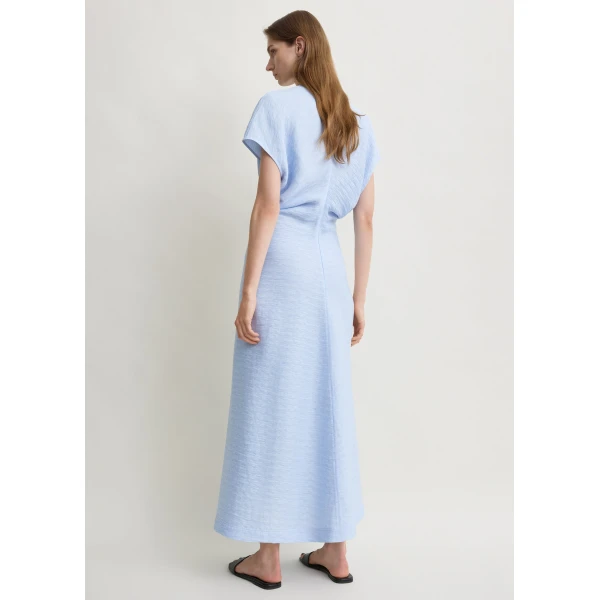 Toteme Slouch waist dress in Sky, view 4