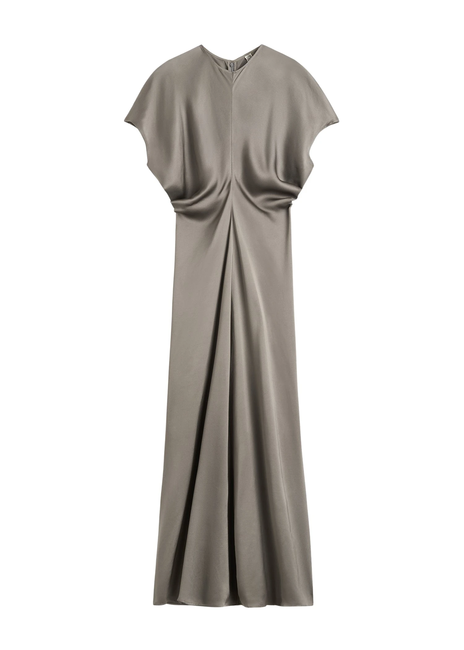Toteme Slouch waist dress in Taupe