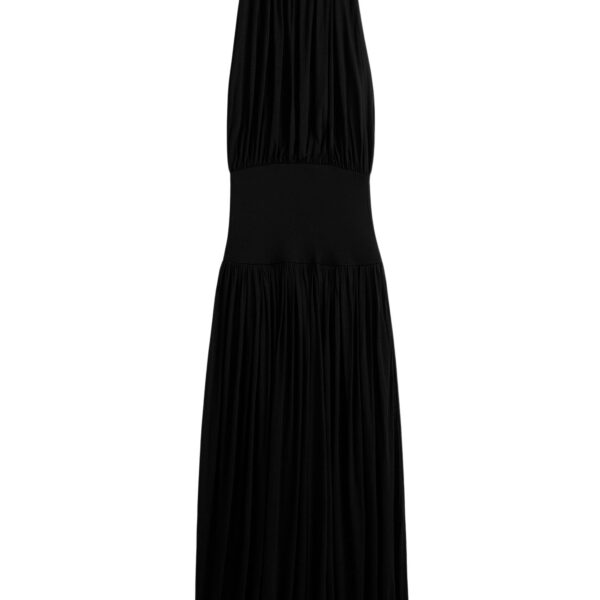 Toteme Soft gathered dress in Black