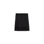 Toteme Soft tuxedo skirt in Black