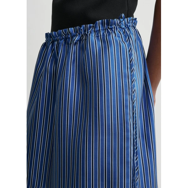 Toteme Striped mini skirt in Blue / Navy, view 5