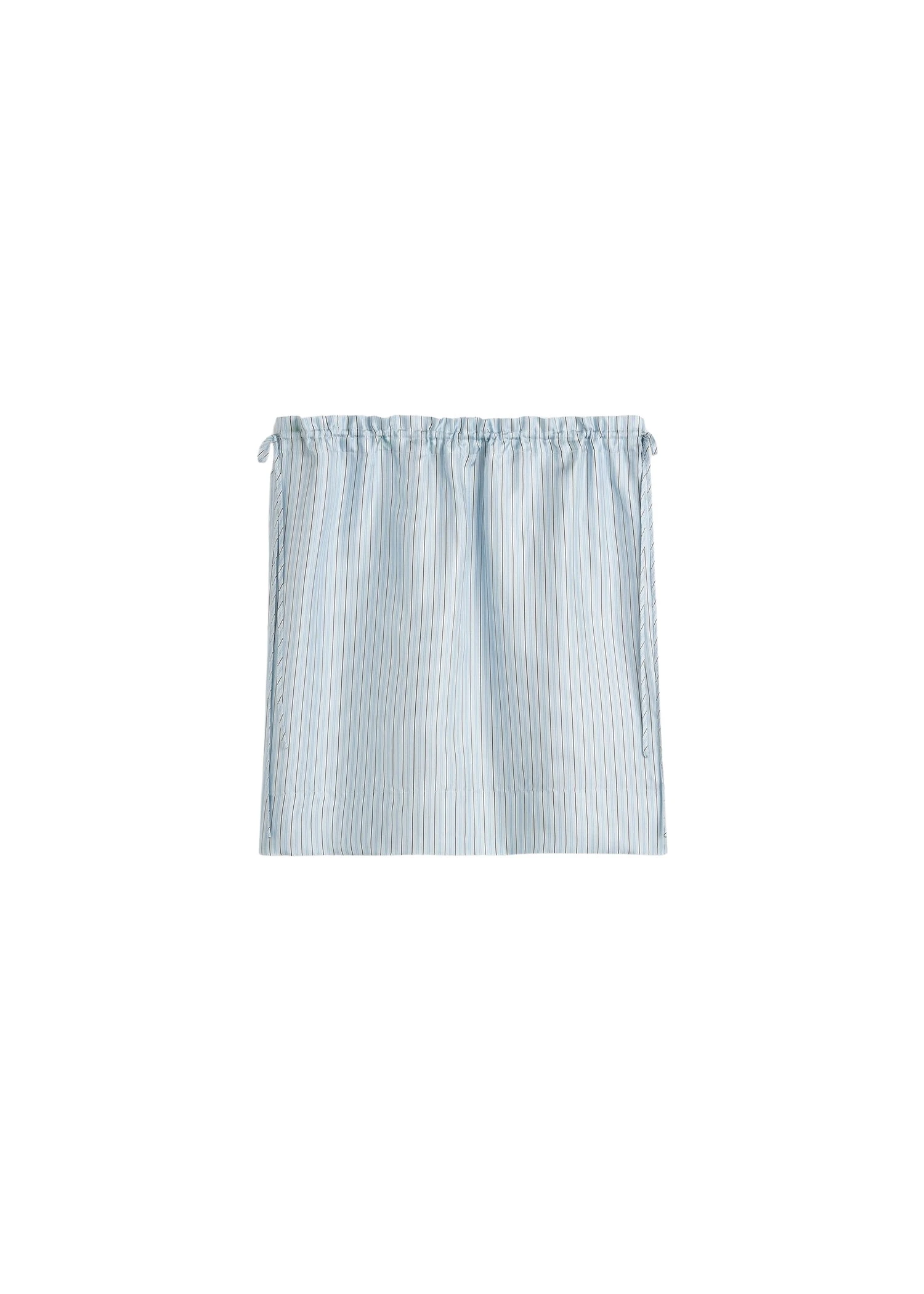 Toteme-Striped-mini-skirt-in-Ice-White55555_nobg Toteme Striped mini skirt in Ice / White