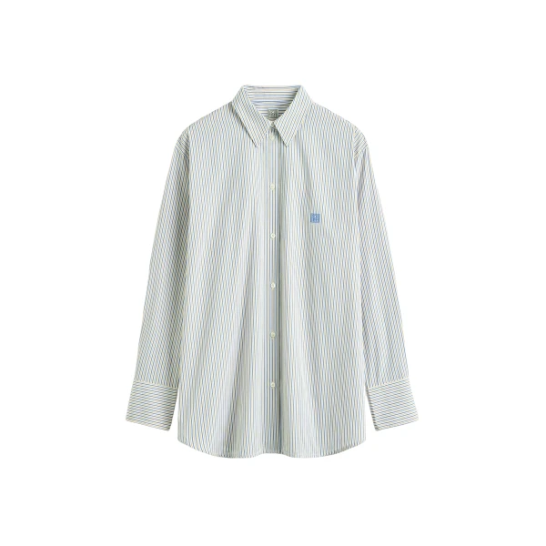 Toteme Striped summer shirt in Blue / Yellow