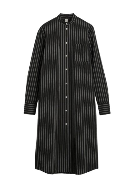 Totême Striped summer tunic black/white in Black-white - Tops - Scandinavian Minimalist Luxury at Luxury Shoes 