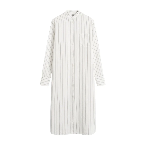 Toteme Striped summer tunic white/oyster in White-oyster