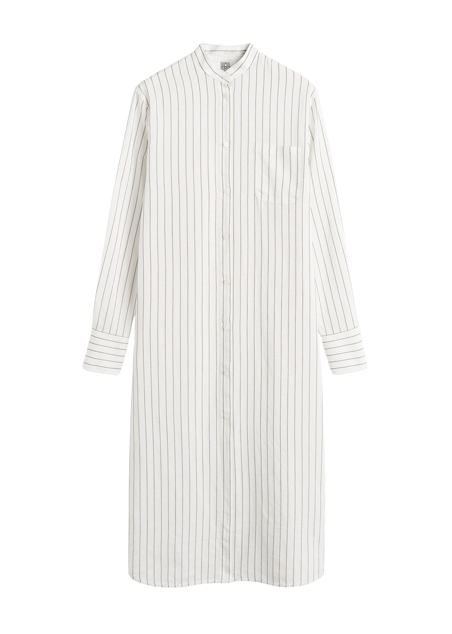 Toteme Striped summer tunic white/oyster in White-oyster