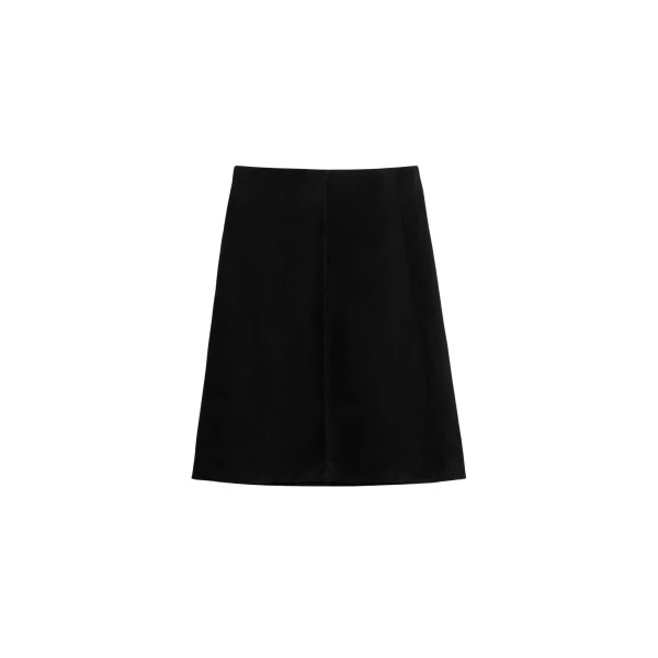 Toteme Suede skirt in Black