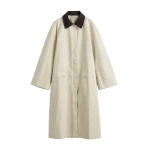 Toteme Summer country coat in Peanut