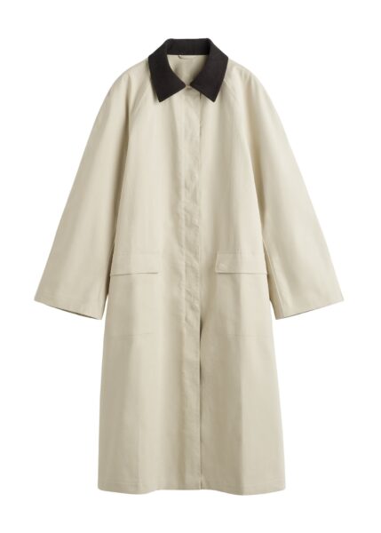 Totême Summer country coat in Peanut - Coats - Scandinavian Minimalist Luxury at Luxury Shoes 