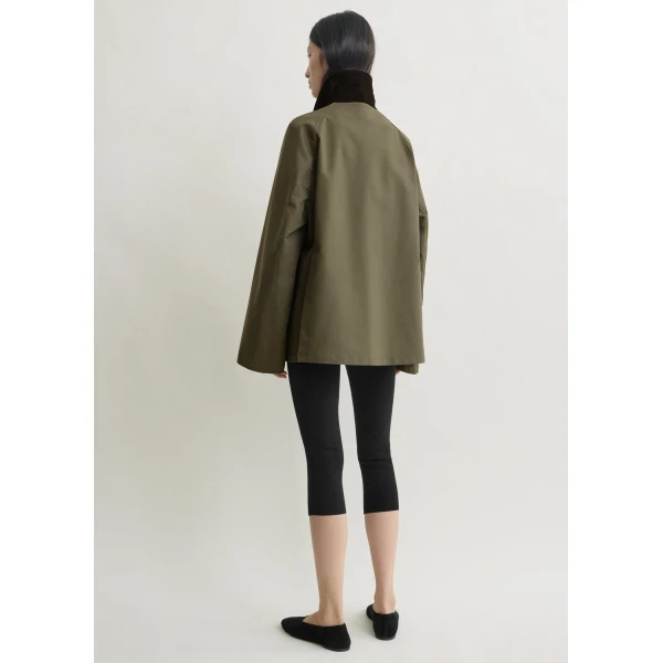 Toteme Summer country jacket in Khaki, view 5