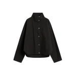Toteme Summer parachute jacket in Black