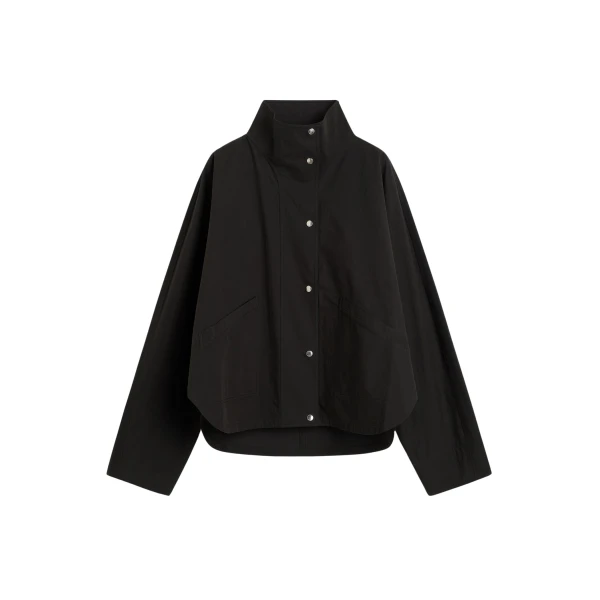 Toteme Summer parachute jacket in Black