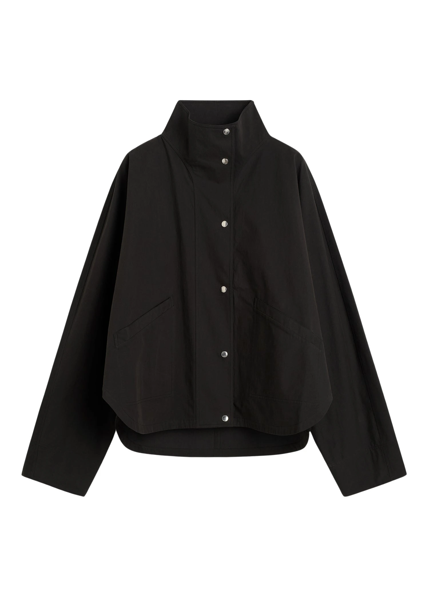 Toteme Summer parachute jacket in Black