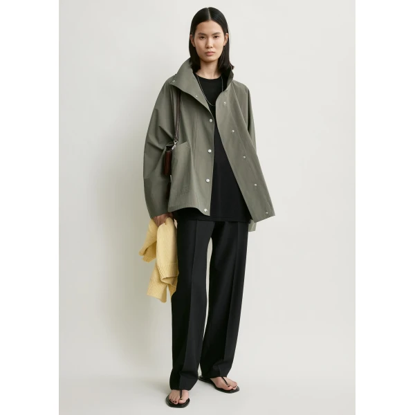 Toteme Summer parachute jacket in Clove, view 2