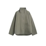 Toteme Summer parachute jacket in Clove