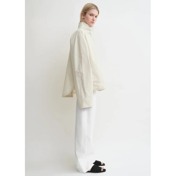Toteme Summer parachute jacket in Oyster, view 3